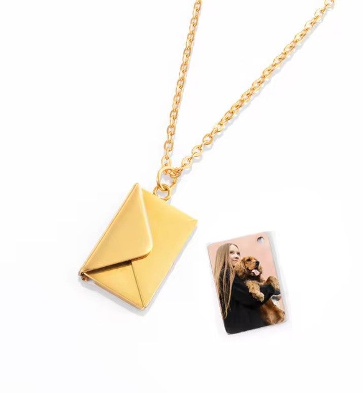 La Michy Tienda Chile Dorado / A color / 45cm Collares Carta