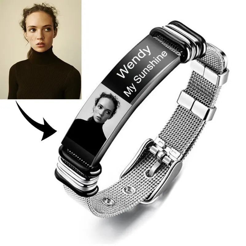 La Michy Tienda Chile Pulseras Laser Inoxidable