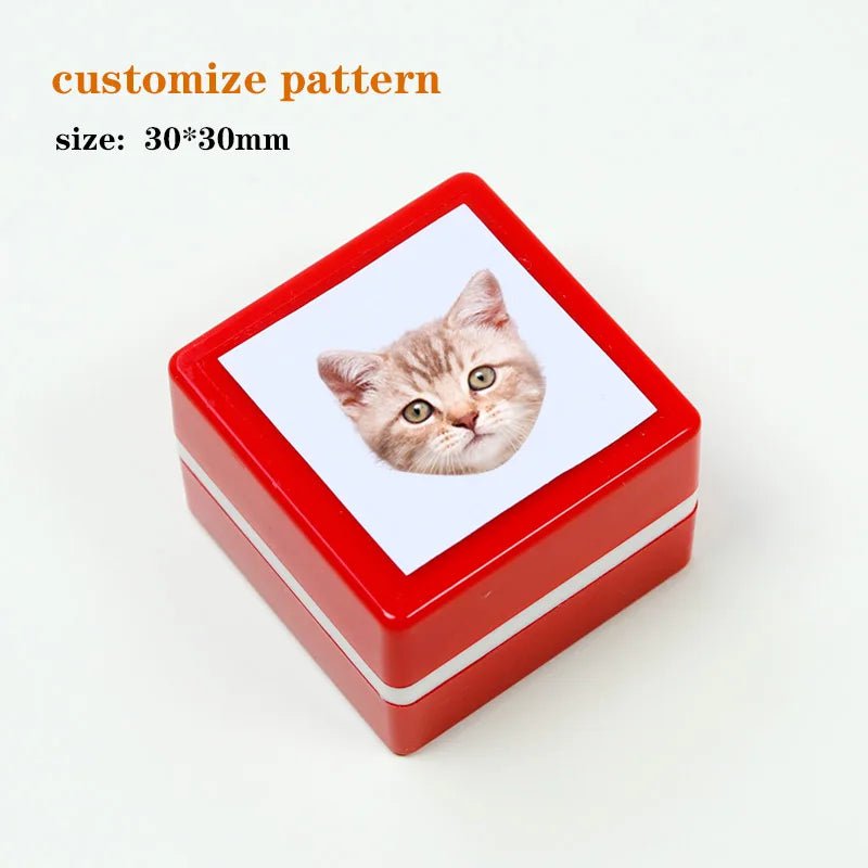 La Michy Tienda Chile red shell Timbres Personalizados Michy