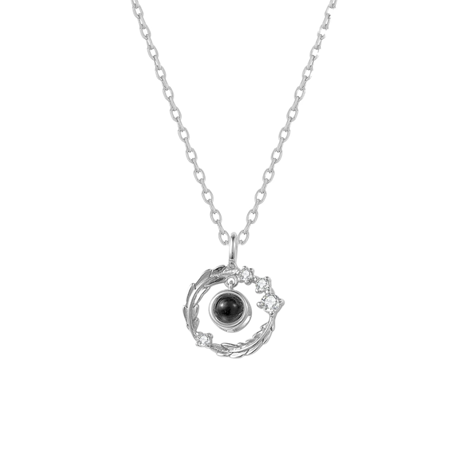 La Michy Tienda Chile silver color / 925sliver / CHINA | 50cm Collar proyeccion Alas Plata 925