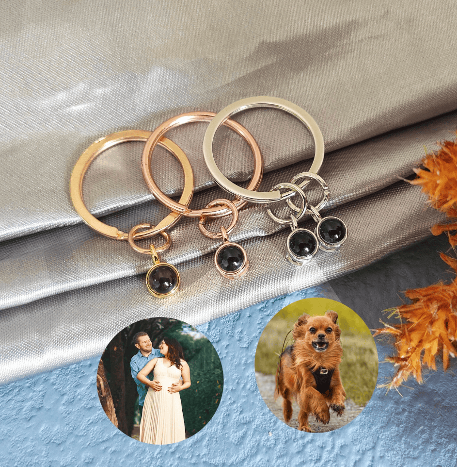 La Michy Tienda Llavero proyeccion Circular