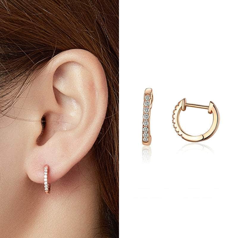 La Michy Tienda DXE498-C / China Coleccion Aros Michy Plata 925