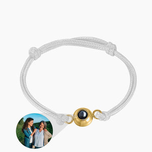 La Michy Tienda white chain-gold / United States Pulseras Proyeccion Multicolores