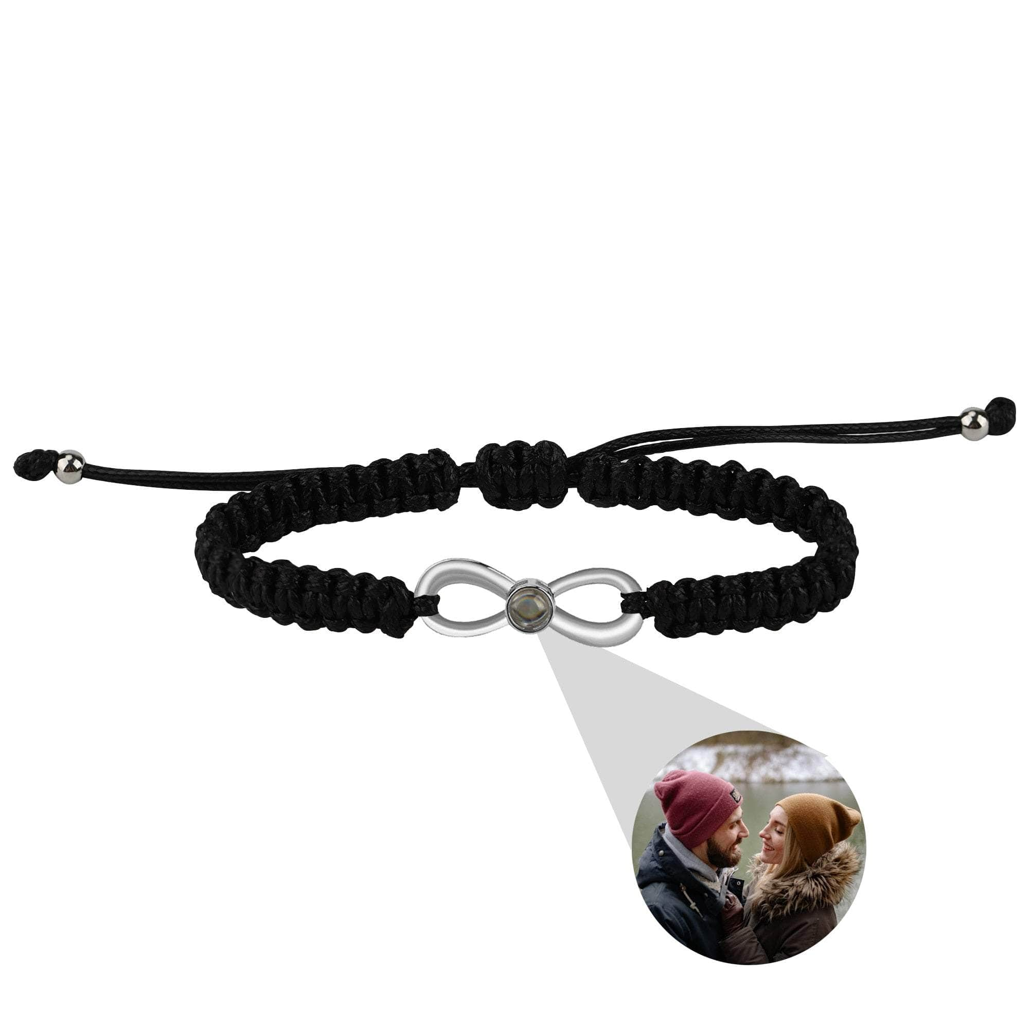 La Michy Tienda black-1 Pulsera Proyeccion Infinity