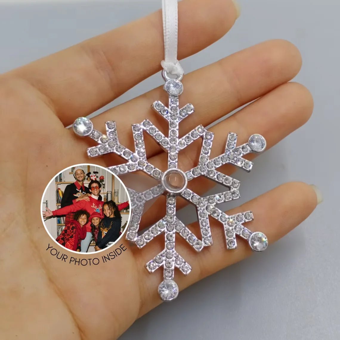 La Michy Tienda Chile Adorno Copo de Nieve Proyector Navideño