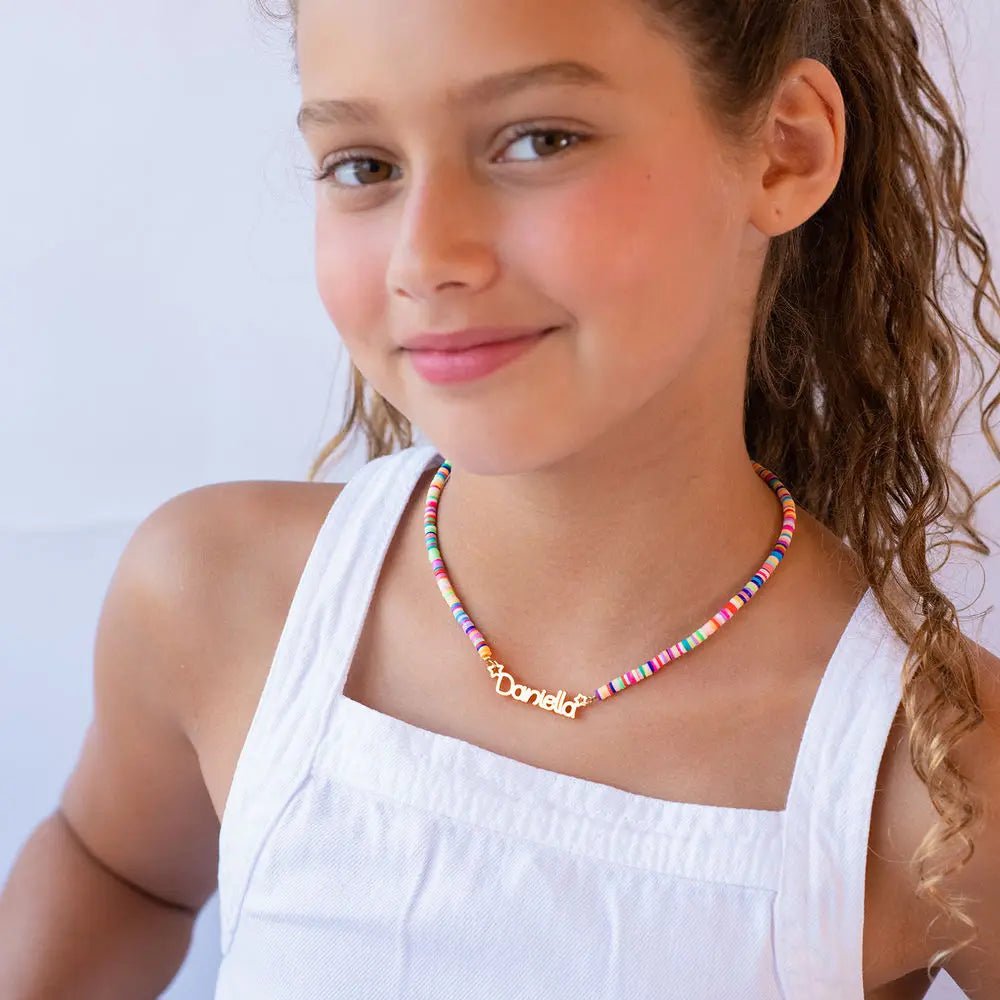 La Michy Tienda Chile Collares Personalizados Rainbow