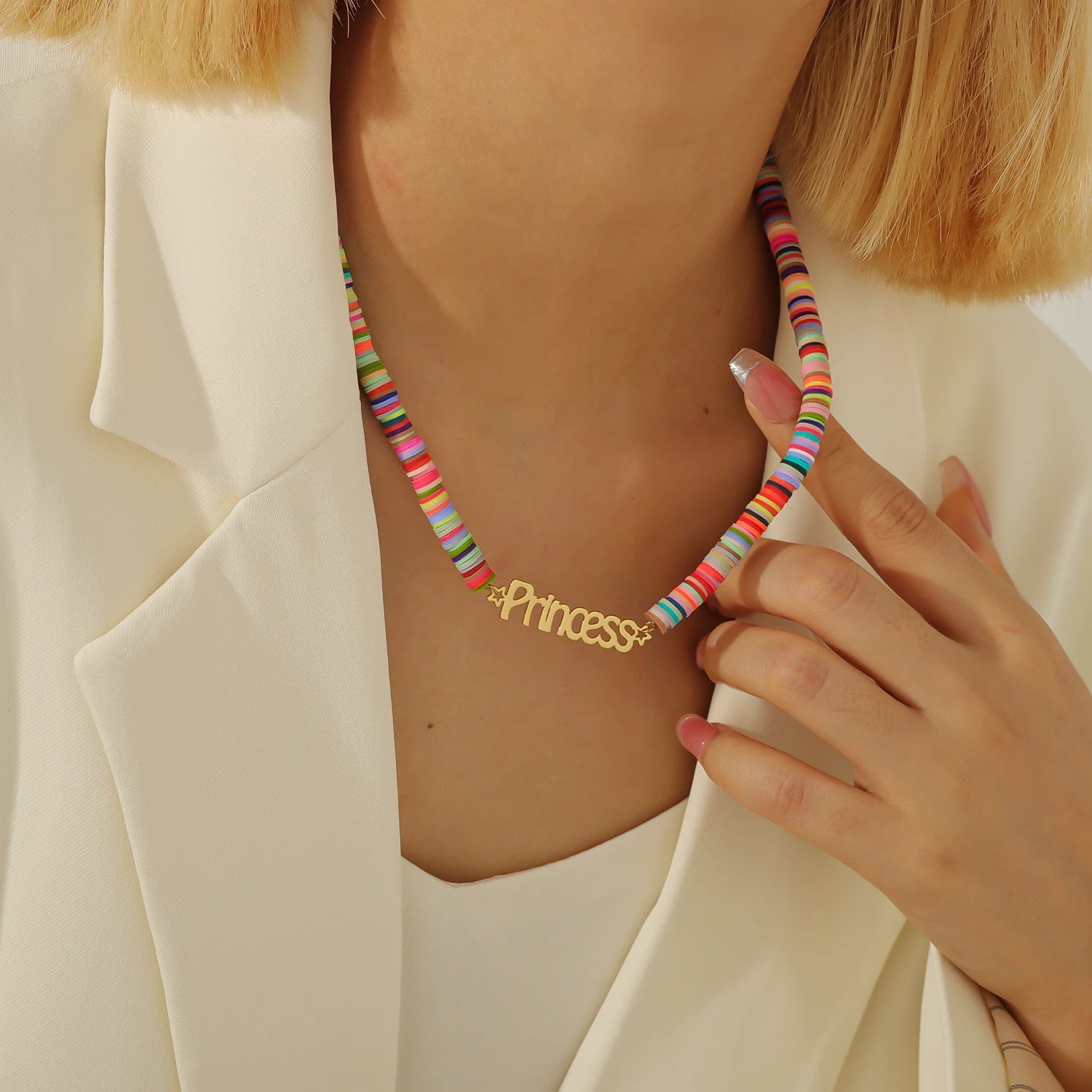 La Michy Tienda Chile Collares Rainbow