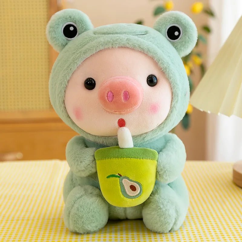 La Michy Tienda Chile frog / 23cm Peluches chancho fruticas