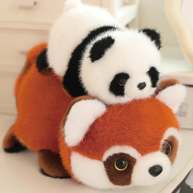 La Michy Tienda Chile Peluche panda-mapache reversible
