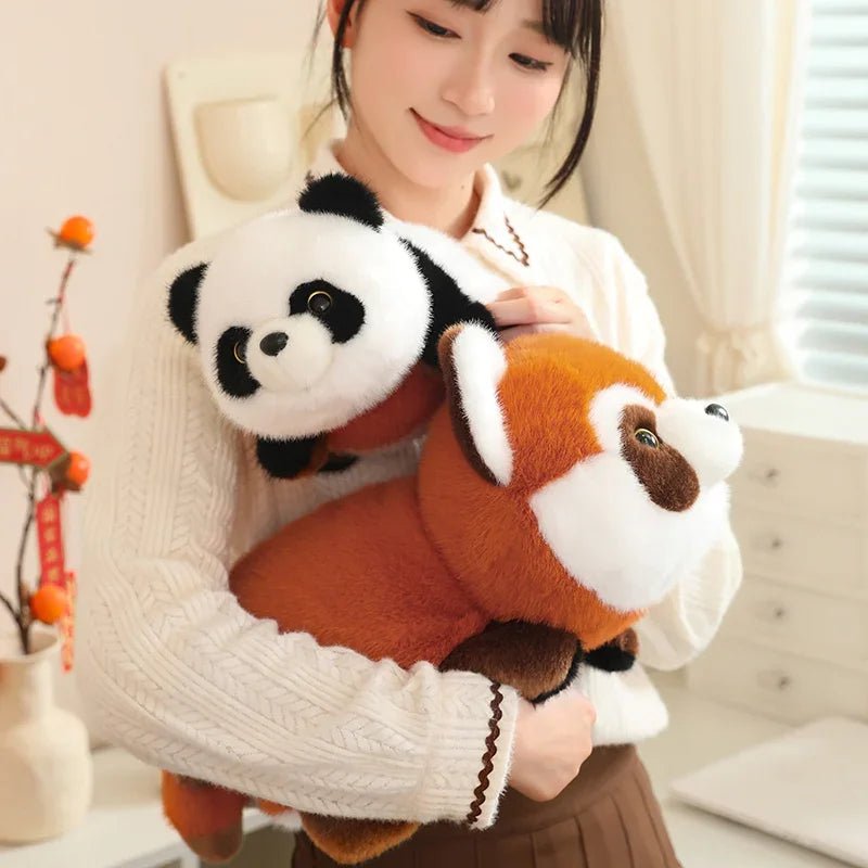 La Michy Tienda Chile Peluche panda-mapache reversible