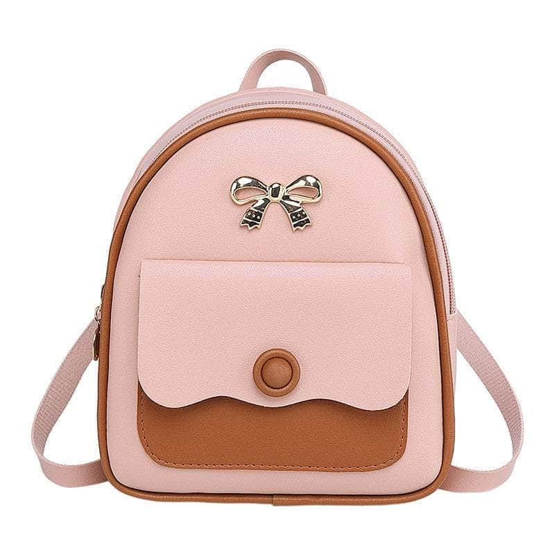 La Michy Tienda Chile Pink Bolso Koreano Golden Tie