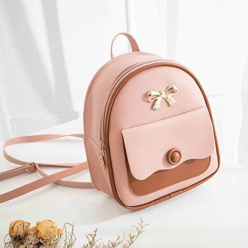 La Michy Tienda Chile Pink Bolso Koreano Golden Tie