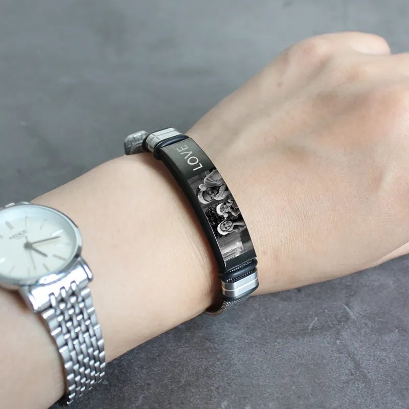La Michy Tienda Chile Pulseras Laser Inoxidable