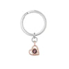 La Michy Tienda Chile Rose Gold Llavero proyeccion Corazon