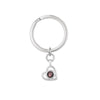 La Michy Tienda Chile Silver Llavero proyeccion Corazon