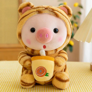 La Michy Tienda Chile tiger / 32cm Peluches chancho fruticas