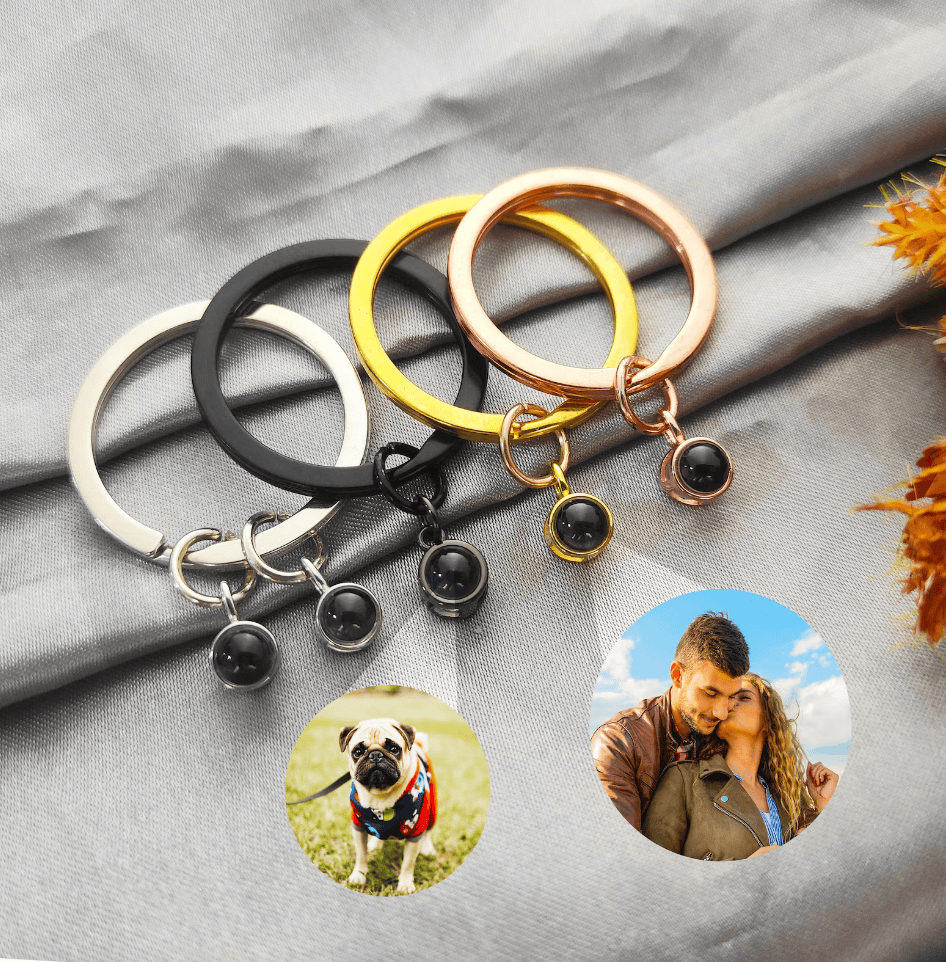 La Michy Tienda Llavero proyeccion Circular