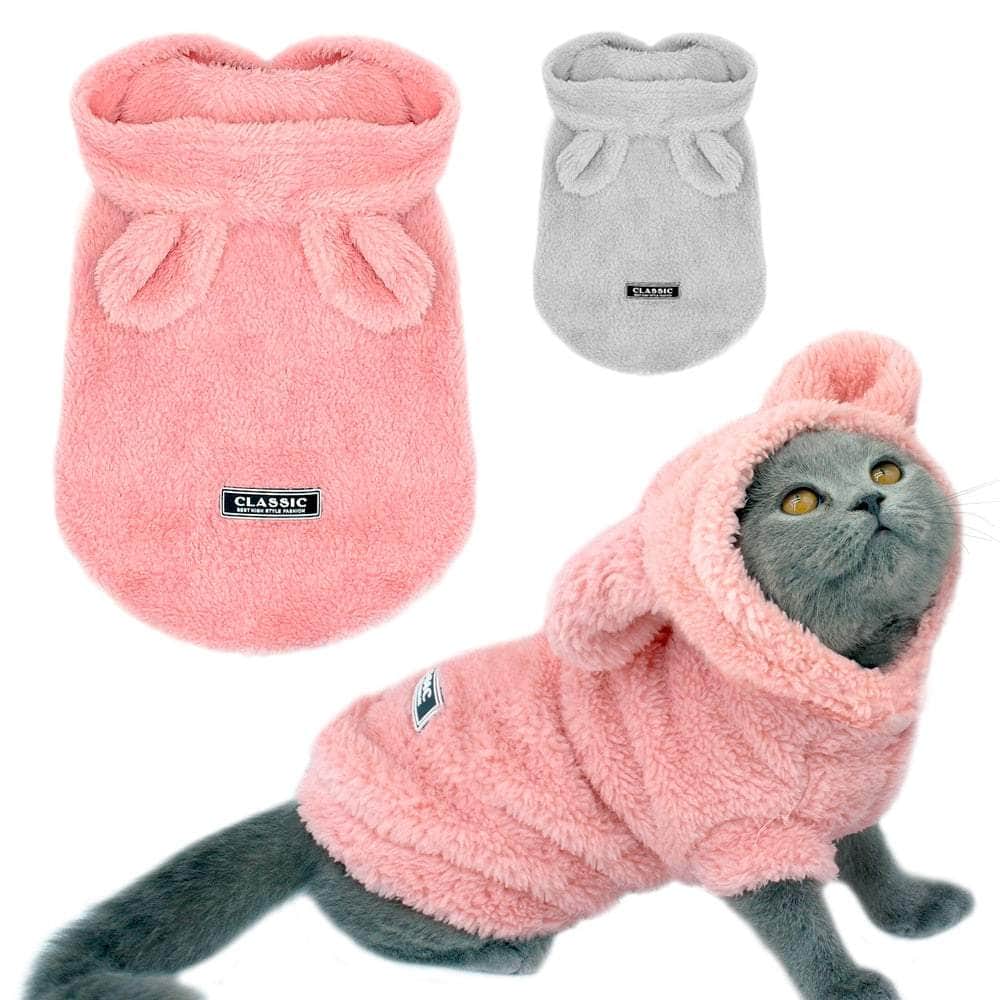 La Michy Tienda 0 Warm Cat Clothes Winter Pet Puppy Kitten Coat Jacket For Small Medium Dogs Cats Chihuahua Yorkshire Clothing Costume Pink S-2XL