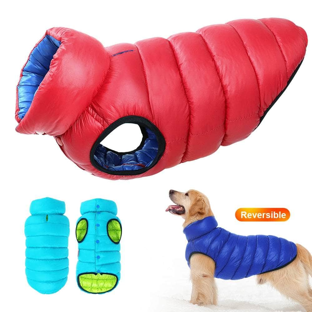 La Michy Tienda 0 Warm Thicken Dog Jacket Clothes For Medium Large Dogs Pet French Bulldog Big Dog Clothing Coat Winter Pet Outfit Vest Waterproof