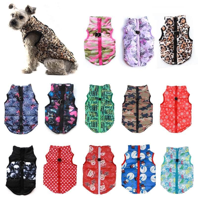 La Michy Tienda 0 Winter Warm Dog Clothes For Small Dogs Pet Clothing Puppy Outfit Windproof Dog Jacket Chihuahua French Bulldog Coat Yorkies Vest
