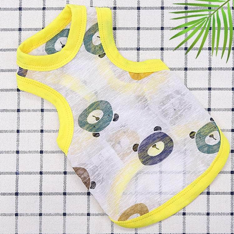 La Michy Tienda 0 YB / XS Ultra Thin Summer Dog Vest Cute Print Breathable Dog Clothes for Small Dogs Chihuahua Clothing Yorkies Costumes Pet Cat T Shirts