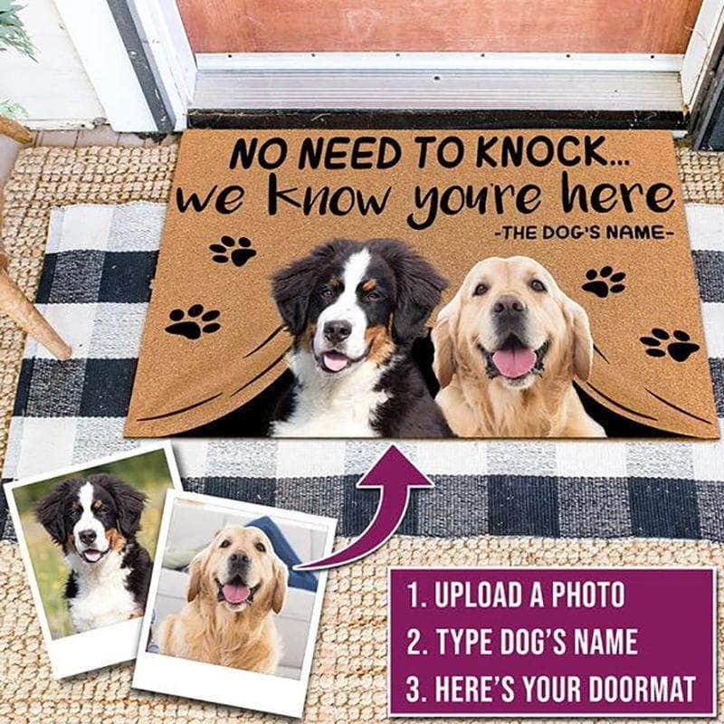 La Michy Tienda 2 Mascotas / 50anchox80largo Alfombras Personalizables Para tu Hogar "Doggy Home"