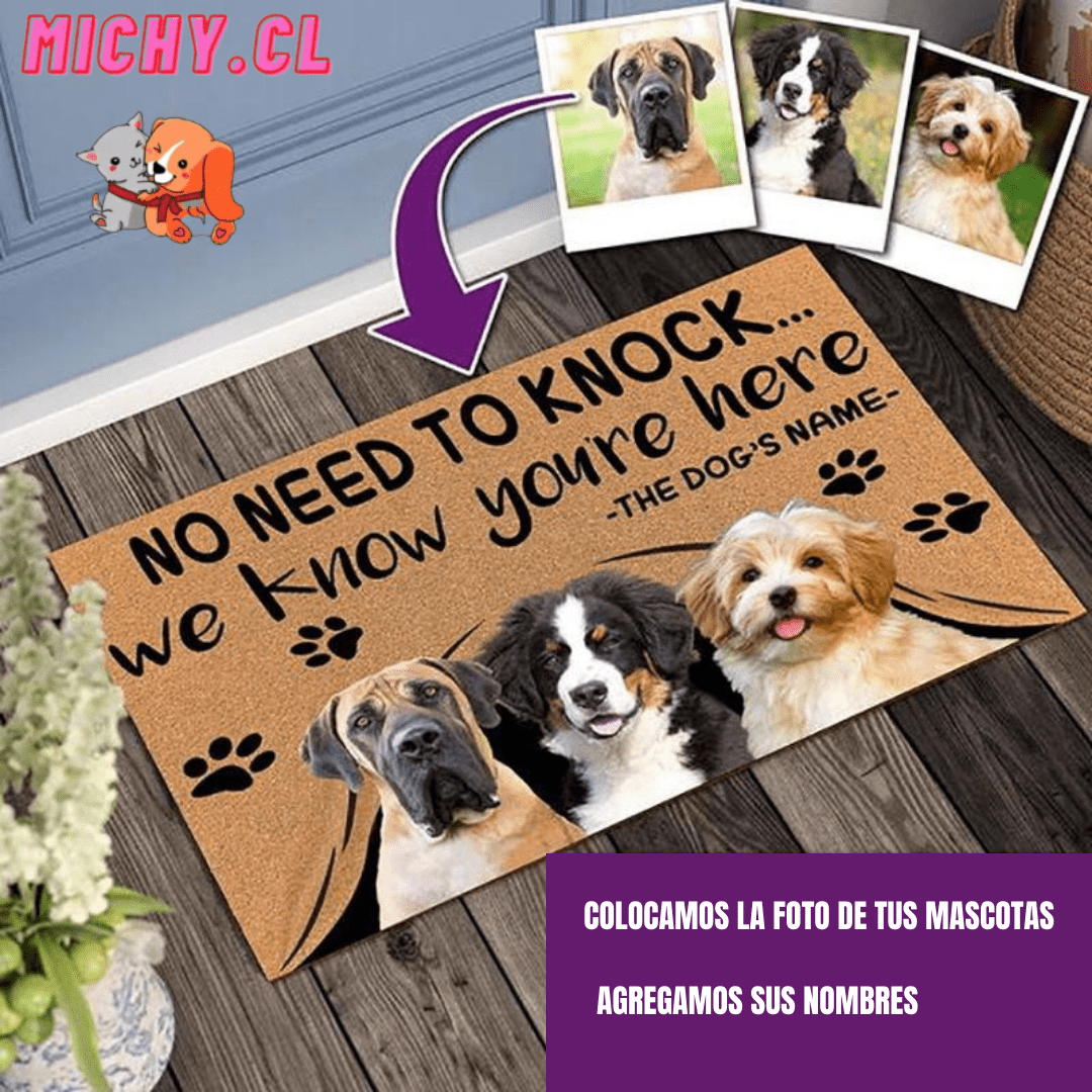 La Michy Tienda Alfombras Personalizables Para tu Hogar "Doggy Home"