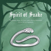 La Michy Tienda Anillo Snake Plata 925