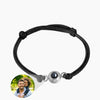 La Michy Tienda black  chain-silver / United States Pulseras Proyeccion Multicolores