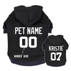 La Michy Tienda Black / XS Poleron con Capucha Personalizada Doggie