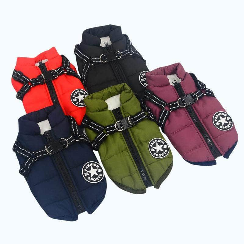 La Michy Tienda Chaleco Polar Impermeable para Perros