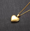 La Michy Tienda Collar corazon Golden / Con Foto Collares y Llaveros Shine Personalizados