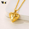 La Michy Tienda Collar Zirconia Dorado