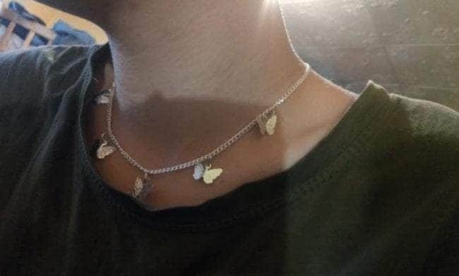La Michy Tienda Collares Mariposa Premium