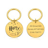 La Michy Tienda Gold / 20mm x 20mm Placa de Identificación Potter