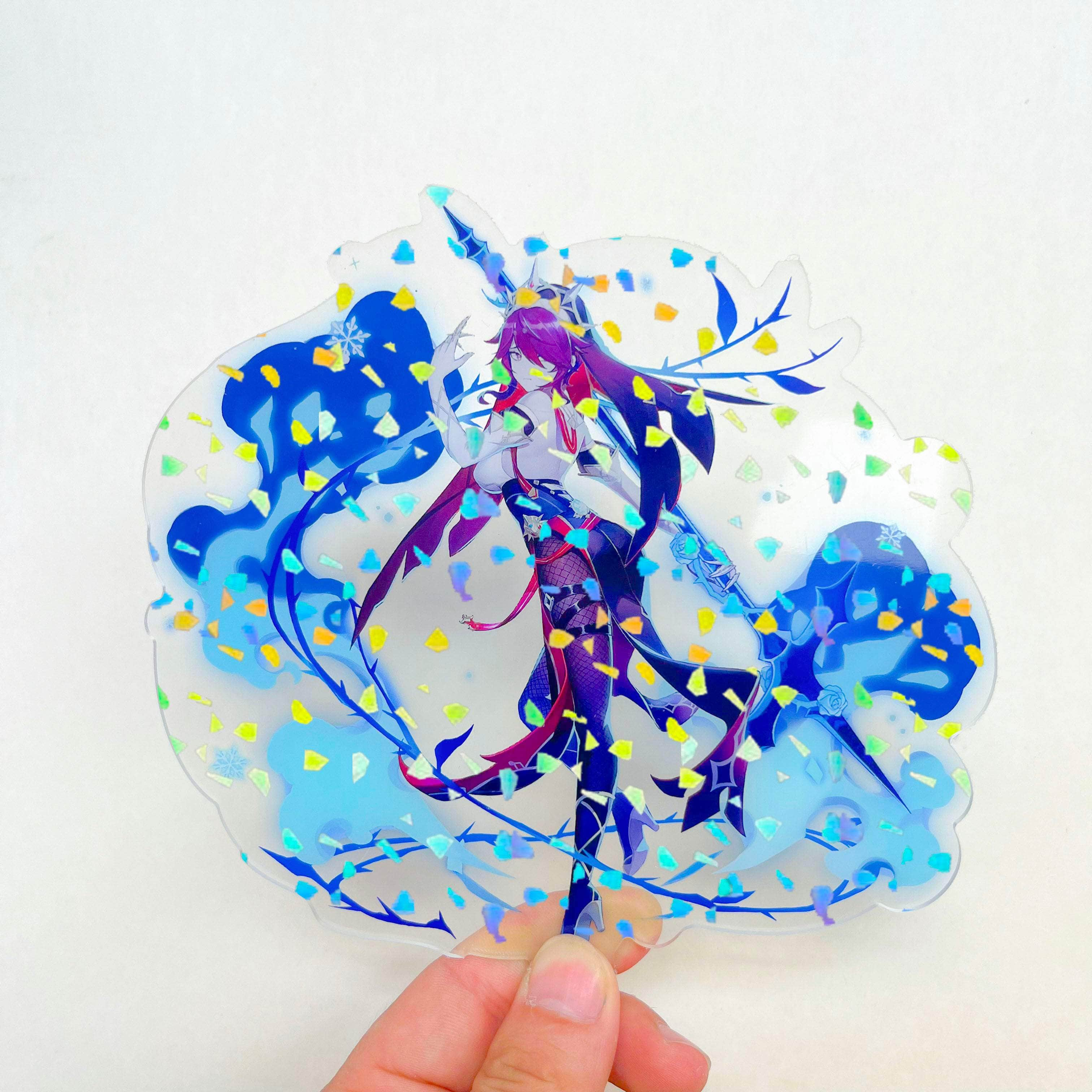 La Michy Tienda Holo Diamond / 7 cm / China Stand Acrilicos HD Michy Anime