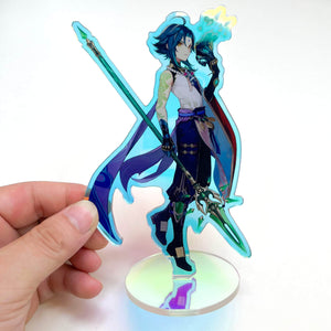 La Michy Tienda Holo Rainbow / 7 cm / China Stand Acrilicos HD Michy Anime