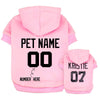 Cargar imagen en el visor de la galería, La Michy Tienda Pink / XS Poleron con Capucha Personalizada Doggie