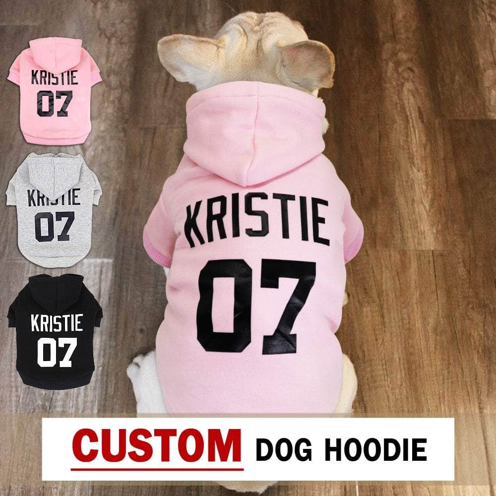 La Michy Tienda Poleron con Capucha Personalizada Doggie
