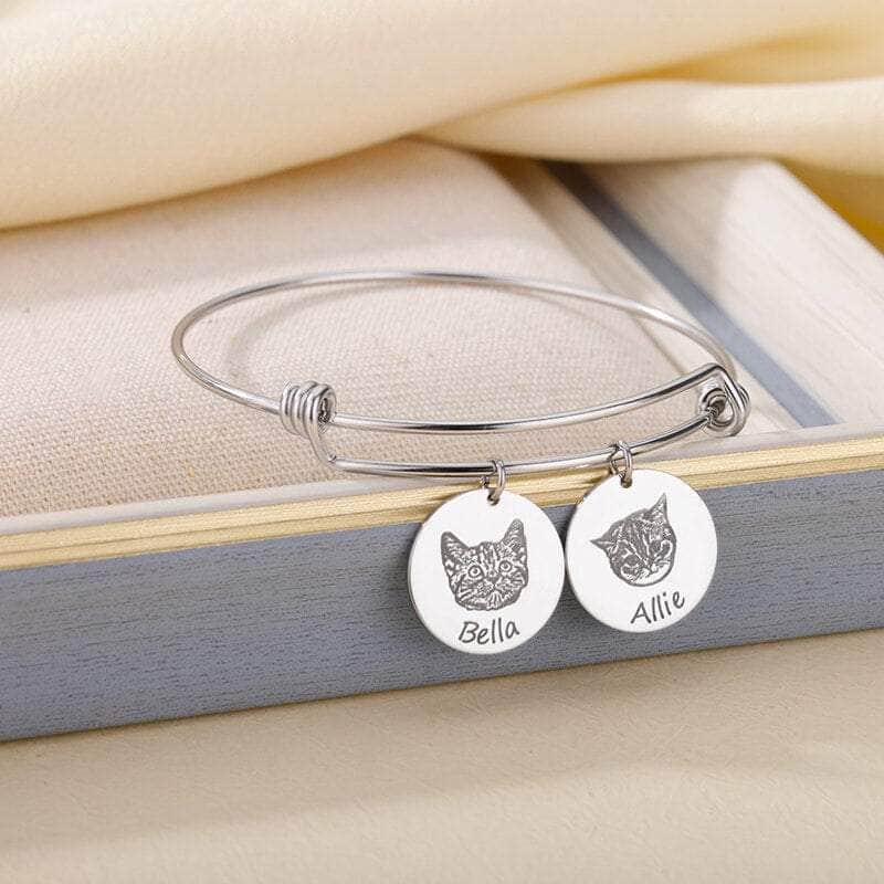 La Michy Tienda Pulsera Charm Retrato (de encargo)