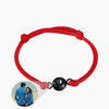 La Michy Tienda Red  chain -Black / United States Pulseras Proyeccion Multicolores