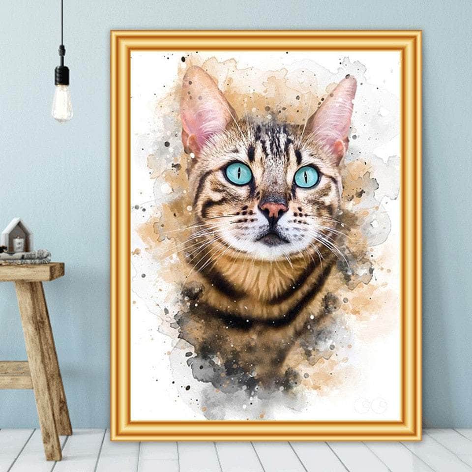 La Michy Tienda Rompecabezas 5D Gatos Eternos