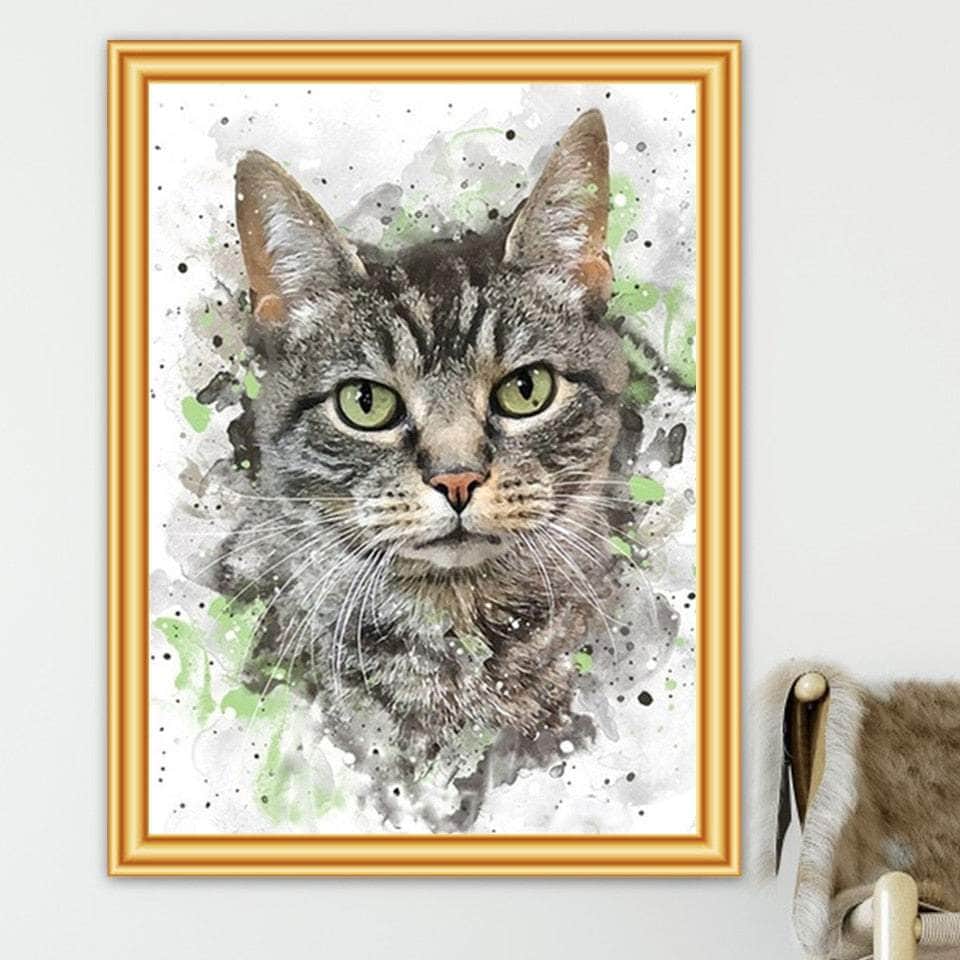 La Michy Tienda Rompecabezas 5D Gatos Eternos