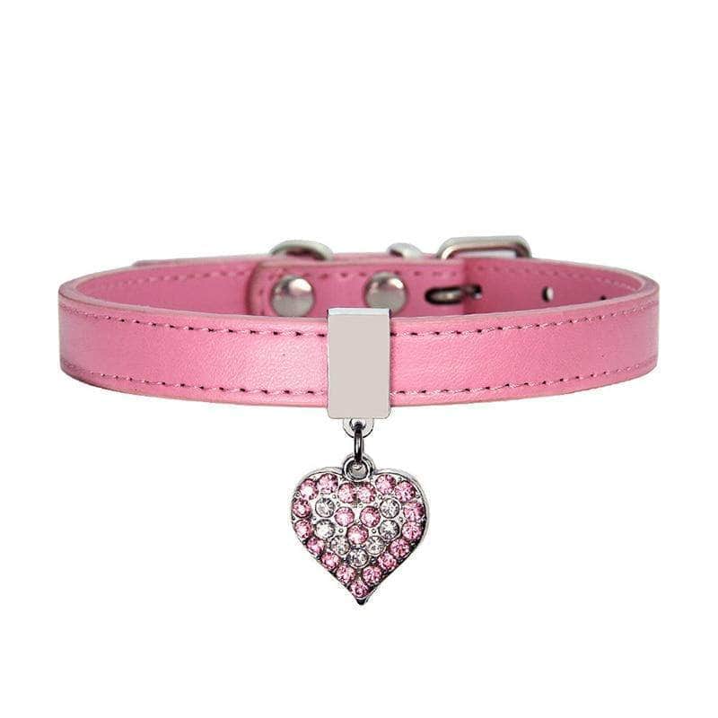 La Michy Tienda Rosado / XS Collar Corazon