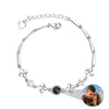 La Michy Tienda Silver color C Pulsera Proyeccion Viento Inoxidable