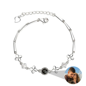 La Michy Tienda Silver color C Pulsera Proyeccion Viento Inoxidable