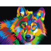 La Michy Tienda ZS506 / Square Drill 20X30cm / CN Rompecabezas 5D Pintura de diamantes Animales Multicolor
