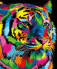 La Michy Tienda ZS711 / Square Drill 20X30cm / CN Rompecabezas 5D Pintura de diamantes Animales Multicolor